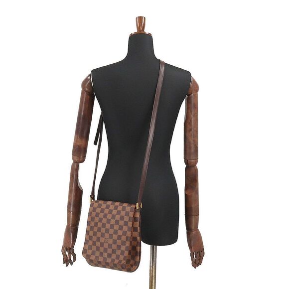 Louis Vuitton Damier Musette Salsa Long Shoulder Bag Ebene - Picture 8 of 8